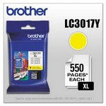 Brother LC3017Y Yellow Ink (High Yield)