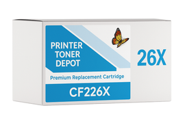 HP 26X (CF226X) Black Toner Compatible Cartridge - Prints 9,000 Pages