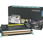 Lexmark C734A1YG Yellow Toner (Standard Yield)