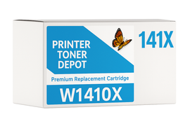 Compatible HP 141X Black Toner Cartridge W1410X New Chip