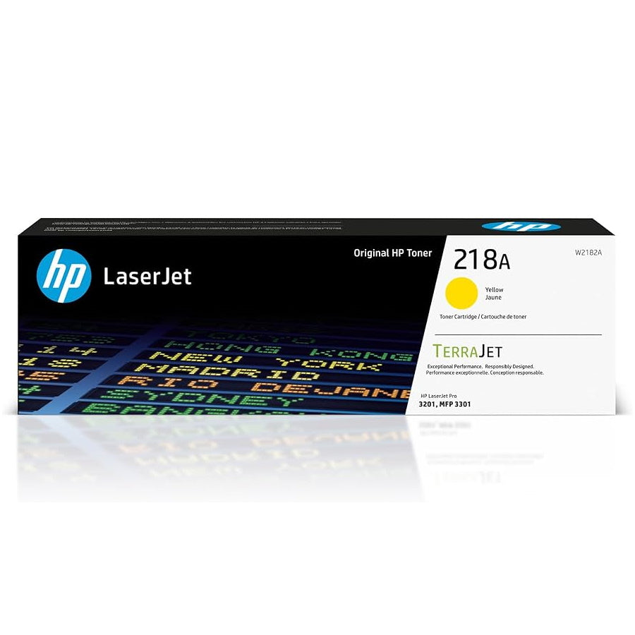 HP W2182A HP LASERJET 3201DW 218A SD YELLOW TONER
