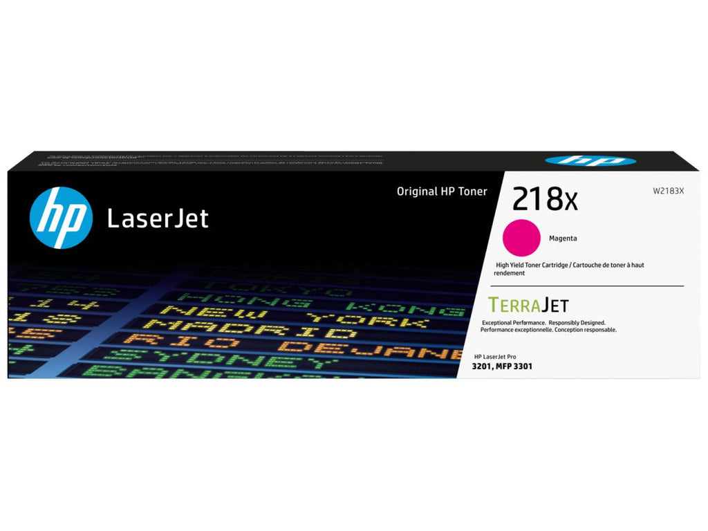 HP 218X (W2183X) High Yield Magenta Original LaserJet Toner